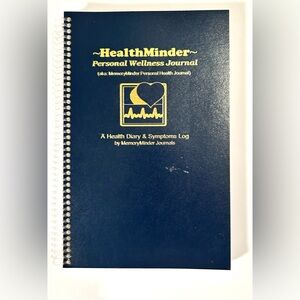 3/$25HealthMinder Journal- A Health Diary And Symptom Logger For Chronic Illness